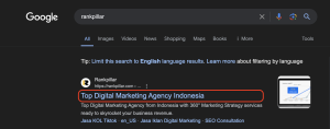 Contoh penulisan meta title Rankpilllar