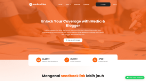 Contoh Landing Page Seedbacklink ID