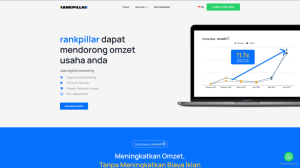 Contoh Landing Page Rankpillar